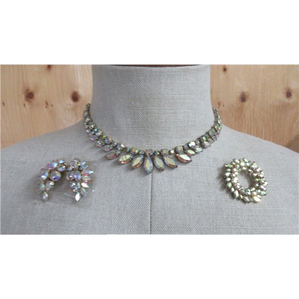 Sherman Necklace Earring and Brooch