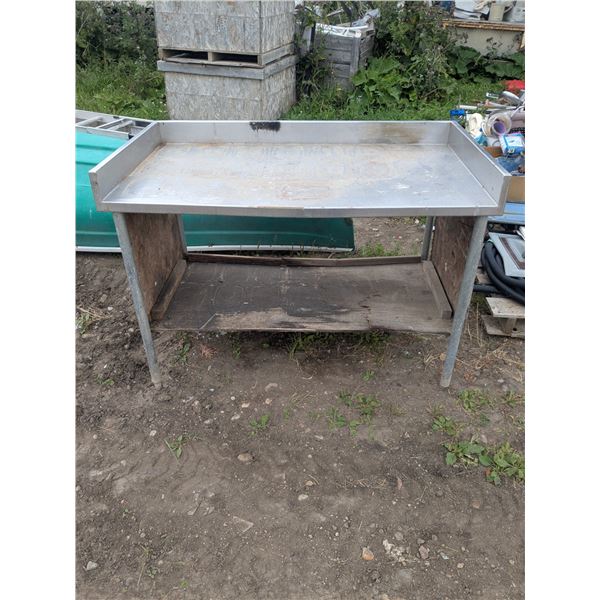 Aluminum workbench, 54x30x36"