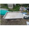Image 2 : Aluminum workbench, 54x30x36"