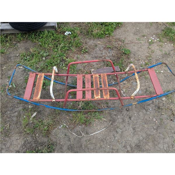 Vintage metal kids see-saw, (70x18x18")