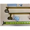 Image 2 : Gold colour wall-mounted bathroom hardware set and (2) Ksestor 304 Stainless Steel Beverage Dispense
