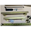 Image 5 : Gold colour wall-mounted bathroom hardware set and (2) Ksestor 304 Stainless Steel Beverage Dispense