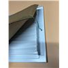 Image 3 : This is a 14-inch by 6-inch white steel 2-way sidewall and ceiling air register, featuring stamped l