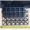 Image 3 : 10 Pack Square Nursery Pot Tray with 24 Holes, Plant Trays for Carrying Small Plant Pots. (New)