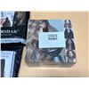 Image 3 : (4) BARSDAR synthetic hair extension pouches alongside a boxed hair dryer diffuser attachment. (All 