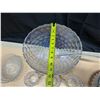 Image 7 : Lot of Crystal Glassware Bowls and cups.