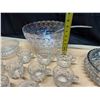 Image 8 : Lot of Crystal Glassware Bowls and cups.