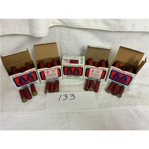 5 Boxes Winchester 12 Ga 2 3/4'' AA Plus ShotShell