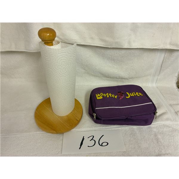 Ppaer Towel Holder, Booster Juice Bag
