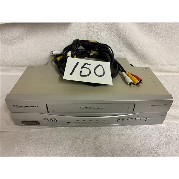 Durabrand Video Cassette Recorder Player