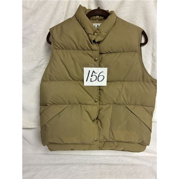 LL Bean Goose Down Vest Large