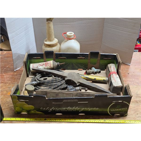 Lot of misc tiems- pickaxe head