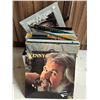 Image 1 : Box of 60 Vinyl LP records. Mixed genres.