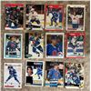 Image 3 : Winnipeg Jets and Quebec Nordiques lot of 200 different hockey cards. Mixed Brands. Mixed years. Lot