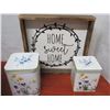 Image 3 : Wooden Boxes, Tins, and a Sign
