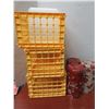 Image 2 : Red, Yellow, and Clear Plastic Crates