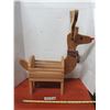Image 1 : Wood Reindeer 23'' By 19''