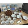 Image 1 : Kitchenware- storage jars, cups, etc. in 68L tote, no lid
