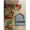 Image 2 : Wall hanging home decor, plastic and wood