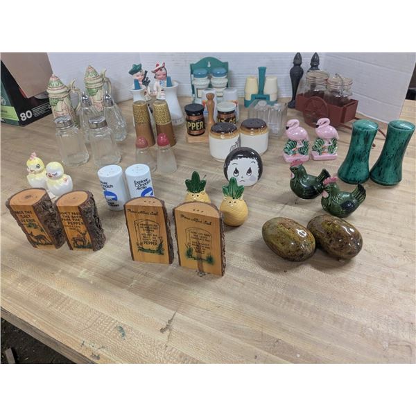 Salt and pepper shakers
