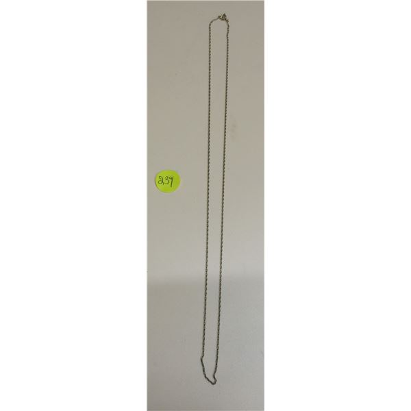 Gold chain- cannot verify the auhenticity-2grams