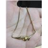 Image 3 : Lot of 2 gold necklaces- cannot verify the authenticity