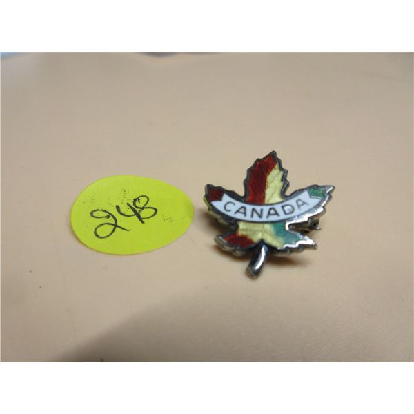 Sterling marked silver pin