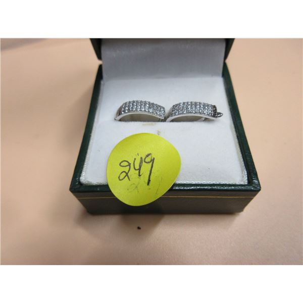 925 beautiful silver earrings