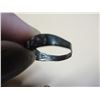 Image 4 : Pair of sterling silver rings-size 6 and 5.5