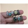 Image 2 : Lot of 7 rings of various sizes- looks silver -non magnetic