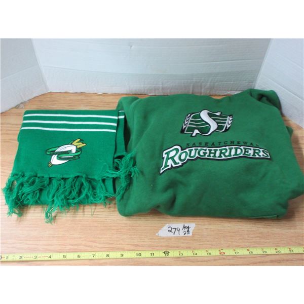 RoughRiders Scarf and Youth Hoodie