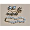Image 4 : Faux Pearl & Gold-Tone Costume Jewelry Lot