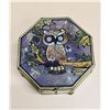 Image 3 : Stained Glass Owl Jewelry Box Filled with Assorted Costume Jewelry