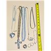 Image 4 : Assorted Silver & Gold-Tone Necklaces, Cross Pendant & Bolo Tie