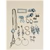 Image 1 : Faux Pearl Gold & Silver-Tone Costume Jewelry Lot