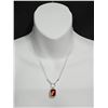 Image 3 : Vintage Silver-Tone & Red Rhinestone Jewelry Set