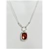 Image 5 : Vintage Silver-Tone & Red Rhinestone Jewelry Set