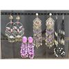 Image 1 : (4) Pair Large Dangle Earrings
