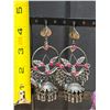 Image 8 : (4) Pair Large Dangle Earrings
