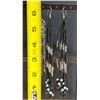 Image 9 : (4) Pair Large Dangle Earrings