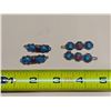 Image 2 : (2) Pair Vintage Earrings, (4) Vintage Hair Barretts