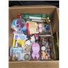 Image 1 : Misc. “Junk Drawer” Lot inc. Stainless Grooming Kit, Keychain Knife, Mini Tupperwa