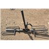 Image 1 : Folding bike rack, for 1-1/4" hitch receiver