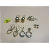 Image 1 : Lot of 5 Pairs of earrrings-can be gold, but cannot verify the authenticity