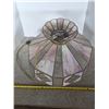 Image 1 : Stained glass chandelier- 18" by 14"H