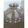 Image 2 : Stained glass chandelier- 18" by 14"H