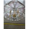 Image 4 : Stained glass chandelier- 18" by 14"H