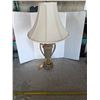 Image 1 : Vintage lamp with shade- untested- 32"H