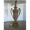 Image 2 : Vintage lamp with shade- untested- 32"H