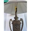 Image 3 : Vintage lamp with shade- untested- 32"H